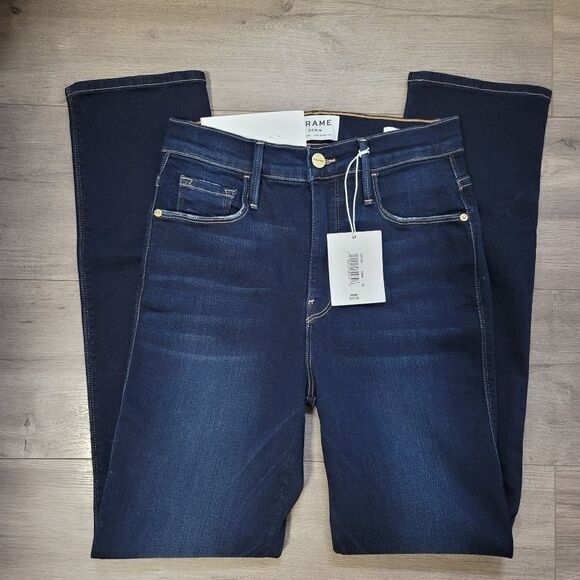 Frame le sylvie slender straight high rise size 26 - Picture 12 of 15